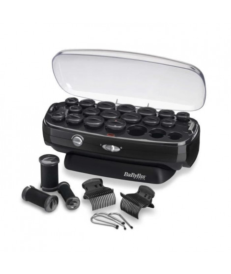 BaByliss  - RS035E - Bigoudis Thermo-Ceramic Rollers - 20 bigoudis avec 3 diametres pour des boucles et un volume durables