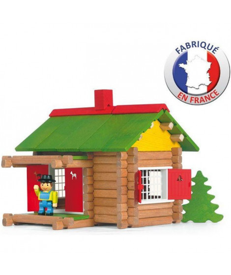 JEUJURA - Mon Chalet en Bois 100 pieces