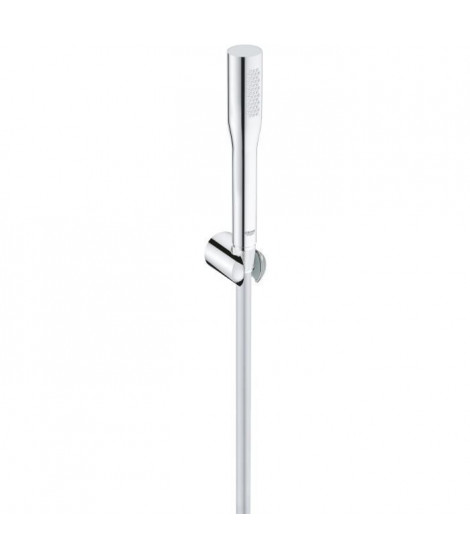 GROHE Ensemble de douche Vitalio Get Stick, pommeau de douche, flexible tuyau de douche 1500mm, support mural, chromé, 27459000