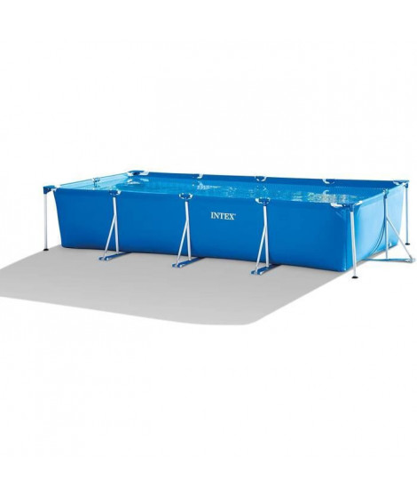 Kit Piscine hors sol tubulaire INTEX - Metal Frame Junior - 450 x 220 x 84 cm - Rectangulaire