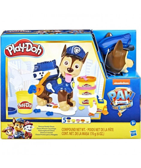 PLAY-DOH - Pat' Patrouille - Chase Mission Sauvetage avec 5 couleurs - des 3 ans - Les héros