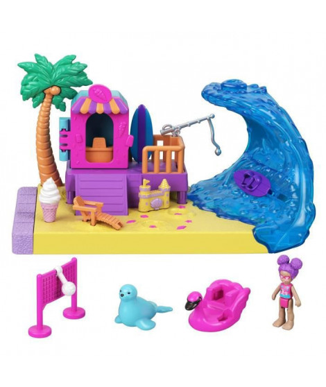 POLLY POCKET Pollyville Coffret Journée Plage