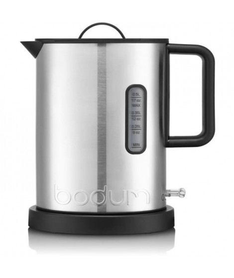 BODUM - IBIS Bouilloire électrique inox, 760 W, 0.5 l, inox