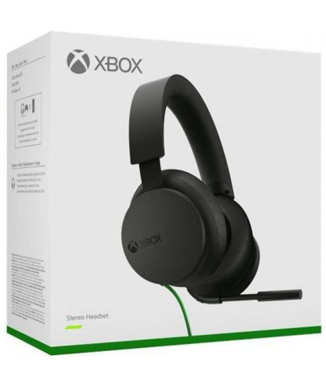 Casque-Micro Stéréo filaire pour Xbox Series X|S, Xbox One et Windows 10 - Microsoft Officiel