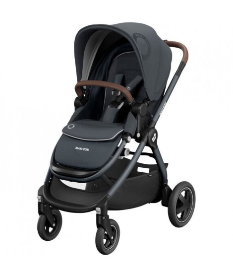 MAXI-COSI Poussette citadine naissance confort Adorra2, 4 roues, Essential Graphite