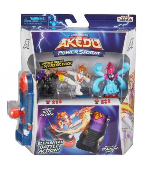 MOOSE TOYS Pack Starter Powerstorm Kick Attack - Akedo