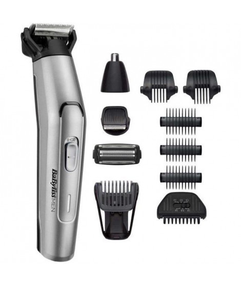 BABYLISS MT861E TONDEUSE MULTIFONCTION - 11 IN 1 WATERPROOF TITANIUM