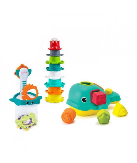 Infantino Coffret de bain 17 pieces orque