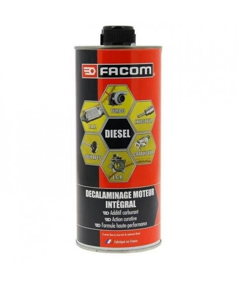 Huile-Additif decalaminage moteur integral diesel curatif - FACOM  - 1L