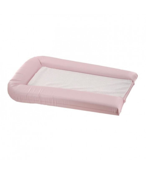 DOMIVA Matelas a langer - PVC - + 2 éponges - Rose - 42 x 70 cm