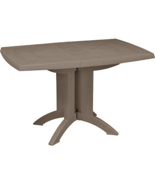 GROSFILLEX Table Vega 118x77 - Taupe