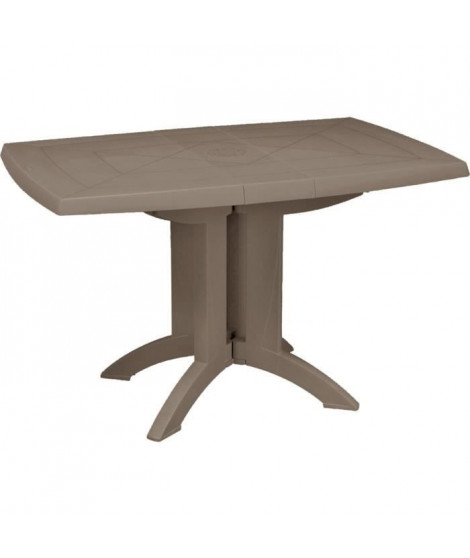 GROSFILLEX Table Vega 118x77 - Taupe