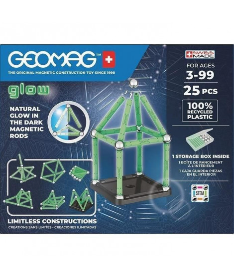 GEOMAG - Ecofriendly 25 pcs Glow