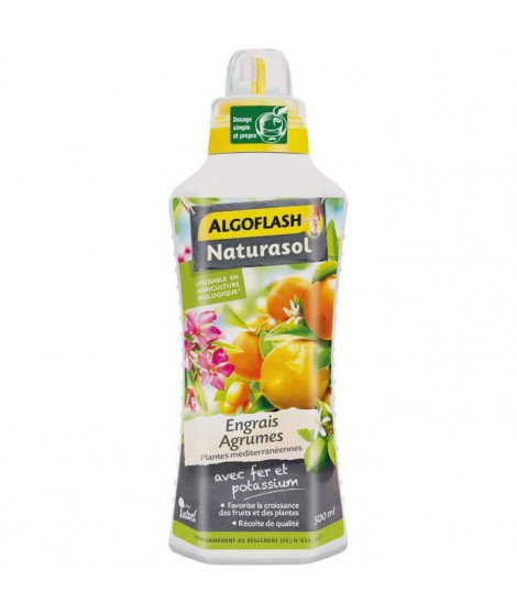 Engrais liquide Agrumes, plantes méditerranéennes 500 mL