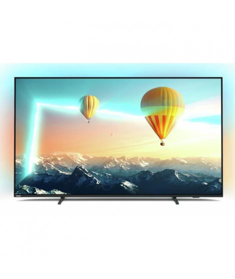 PHILIPS 50PUS8007/12 - TV LED 50 (126cm) - UHD 4K - Ambilight 3 côtés - Dolby Vision - son Dolby Atmos - Android TV - 4 X HDMI