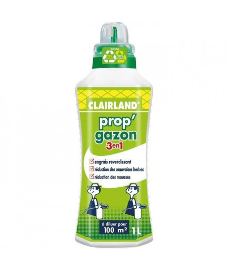 Engrais Gazon liquide PROP'GAZON 3 en 1 - concentré 1 L