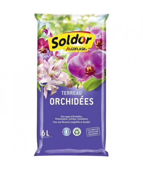 ALGOFLASH - Terreau Orchidées 6 L