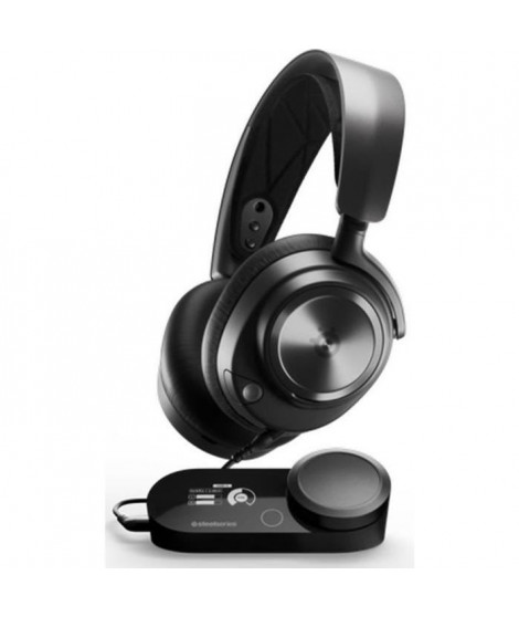 Casque-Micro Gaming - STEELSERIES - Arctis Nova Pro - Filaire - Multiplateforme - Noir