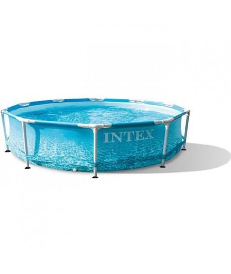 Kit Piscine hors sol tubulaire INTEX - Ocean - 305 x 76 cm - Ronde