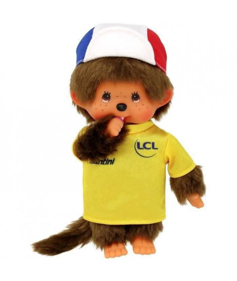 Peluche Monchhichi Tour de France - 20 cm - BANDAI