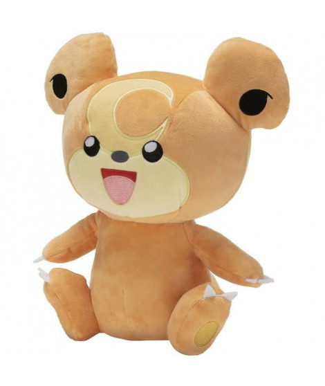 Pokémon - Peluche Teddiursa - 30 cm - BANDAI