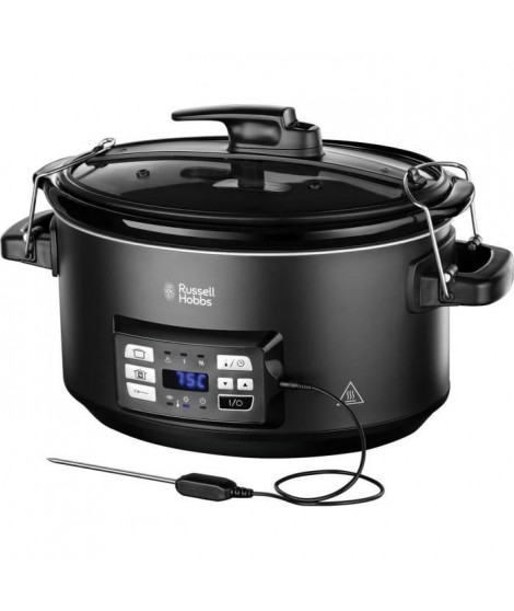 Mijoteur 3en1 Russell Hobbs 25630-56 - Fonction Sous Vide - Cuisson Basse Température - Sonde de Température - Cuisson Lente