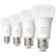 Philips Hue White Ambiance, ampoule LED connectée E27, équivalent 60W, 800 lumen, Pack de 4, compatible Bluetooth