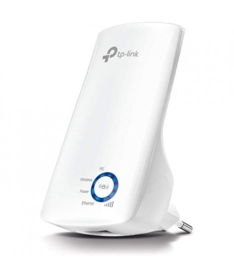 Répéteur WiFi - TP-LINK - Amplificateur WiFi N300 - WiFi Extender, WiFi Booster - 1 Port Ethernet - TL-WA850RE