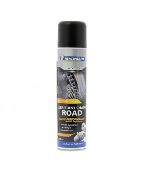 MICHELIN  Lubrifiant chaîne de Moto ROAD - 400 mL