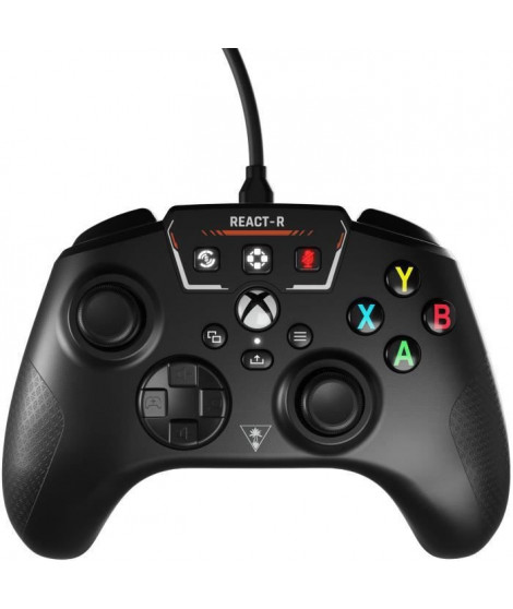 Manette de jeu filaire Xbox Series Xbox One Windows - Turtle Beach REACT-R - Noir