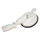 Support a ventouse pour douchette et pommeau de douche AUTONOMIE ET BIEN eTRE TMI 2115 - Repositionnable - Blanc