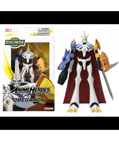 Anime Heroes - Figurine Digimon Omegamon 17 cm - BANDAI
