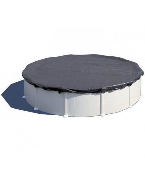 GRE Bâche hiver 180g /m² - Pour piscine Ø4/4,6 m