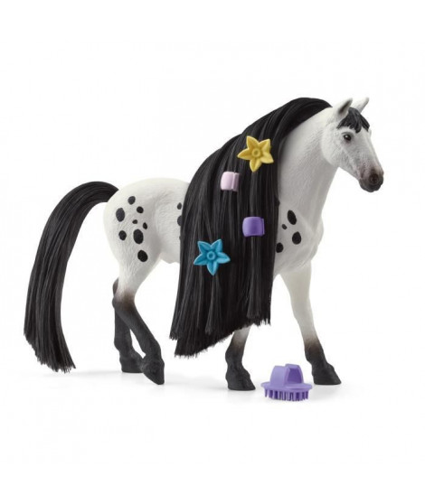 SCHLEICH - Étalon Knabstrupper a coiffer Sofia's Beauties - 42622 - Gamme : Sofia's Beauties