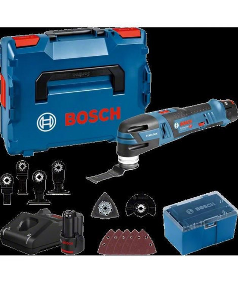 Découpeur Bosch professional GOP 12V-28 2x3,0Ah + ACC L-BOXX