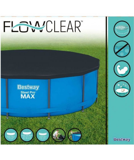 Bestway Housse de piscine pour cadre Sirocco Ronde 366 cm