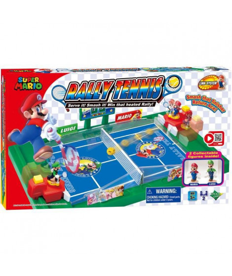 Super Mario Rally Tennis - EPOCH Games - Jeu d'ambiance et d'action