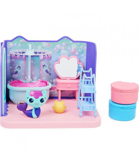 Gabby et la Maison Magique - Playset Deluxe La Salle de Bain de Marine - 1 figurine + accessoires