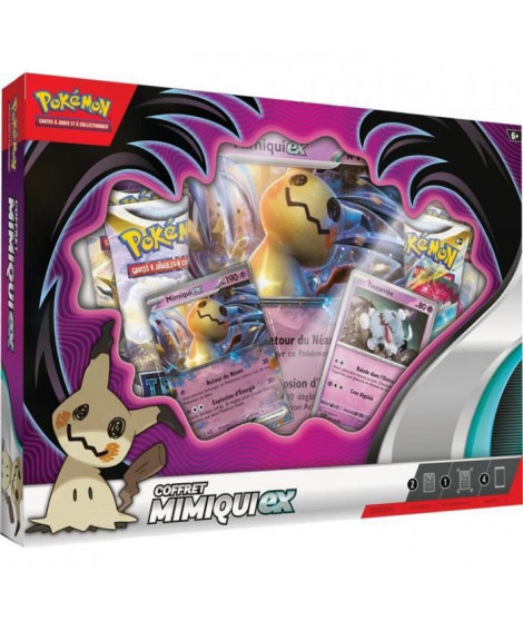 Pokémon : Coffret Preview 2 Mimiqui ex| Age: 6+| Nombre de joueurs: 1-2