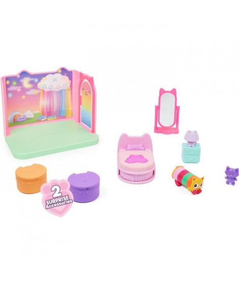 Gabby et la Maison magique - Playset Deluxe la Chambre de Polochat - 1 figurine + accessoires