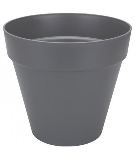 ELHO Pot de fleurs rond Loft Urban - Ø 30 cm - Gris anthracite