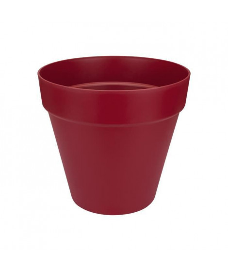 ELHO Pot de fleurs rond avec roues Loft Urban - Ø 40 cm - Fruits rouges