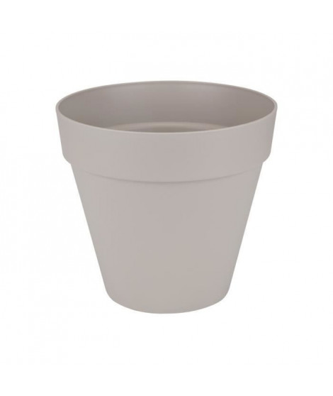 ELHO Pot de fleurs rond Loft Urban - Ø 30 cm - Gris chaud