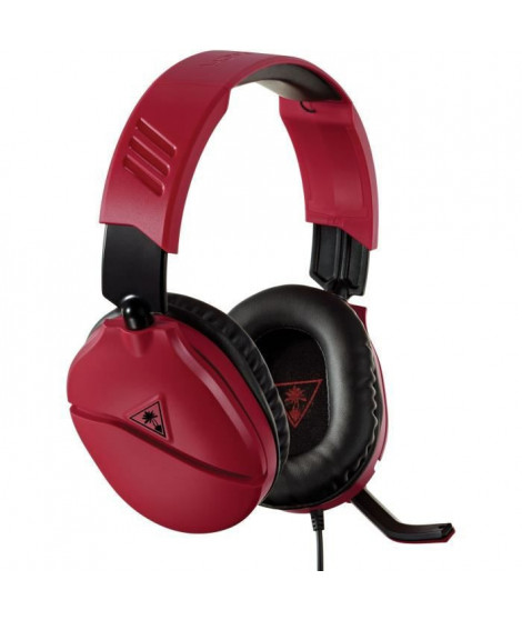 TURTLE BEACH Casque Gaming Recon 70N MID Nintendo Switch - Rouge - (compatible PS4, PS5, Xbox One, Appareil mobiles) TBS-8055-02
