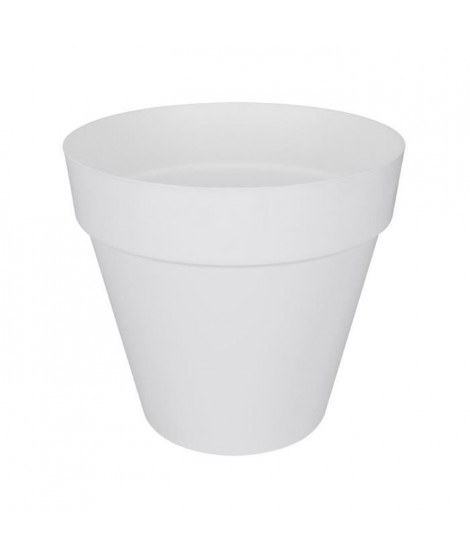 Pot de fleur Elho Plastique Rond Loft Urban Blanc Ø 50 x H.44 cm 48 l