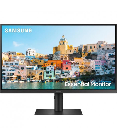 Ecran PC - SAMSUNG - S24A400UJU - 24 FHD - Dalle IPS - 5 ms - 75 Hz - HDMI / DisplayPort / USB-C - AMD FreeSync