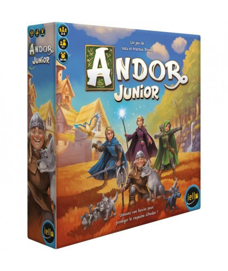 ANDOR JUNIOR - Jeu de société - Aventure - IELLO - 51703