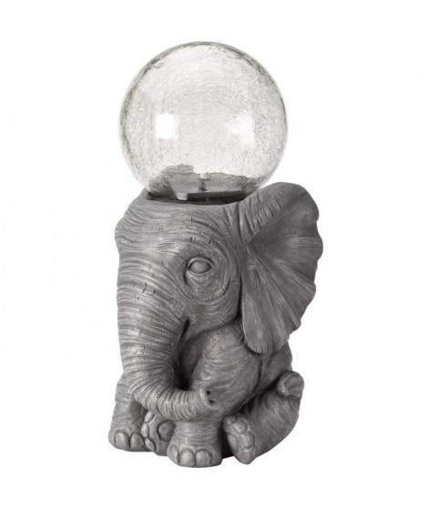 Orbe Eléphant résine et verre