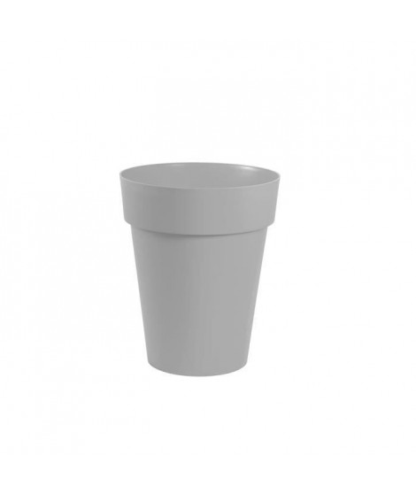 EDA Pot de Fleur Vase Mi-Haut TOSCANE Ø 44 cm - 50 L - Gris béton