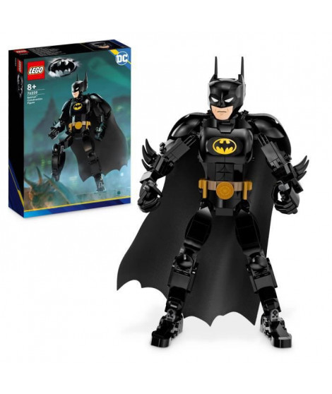 LEGO DC 76259 La Figurine de Batman, Jouet de Super-héros avec Cape, Basé sur le film Batman 1989